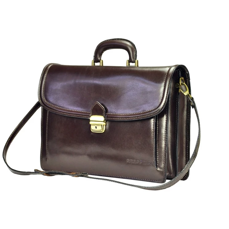 Gregorio Valódi bőr Aktatáska