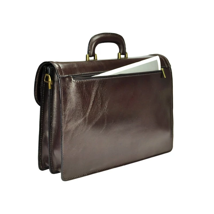 Gregorio Valódi bőr Aktatáska