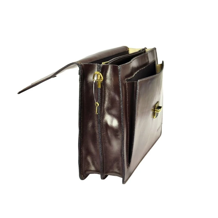 Gregorio Valódi bőr Aktatáska