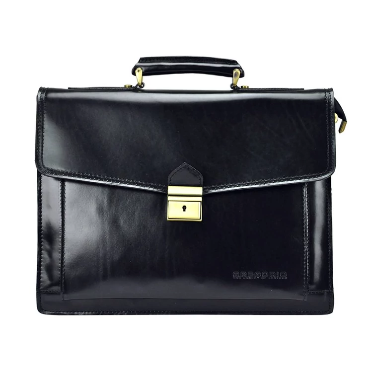 Gregorio Valódi bőr Aktatáska