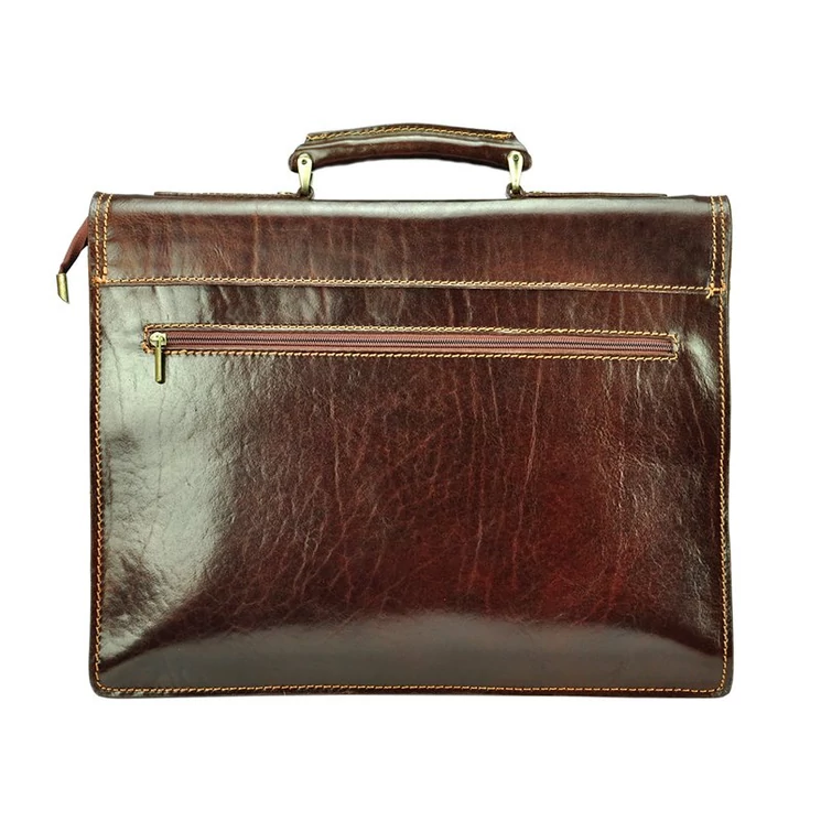 Gregorio Valódi bőr Aktatáska