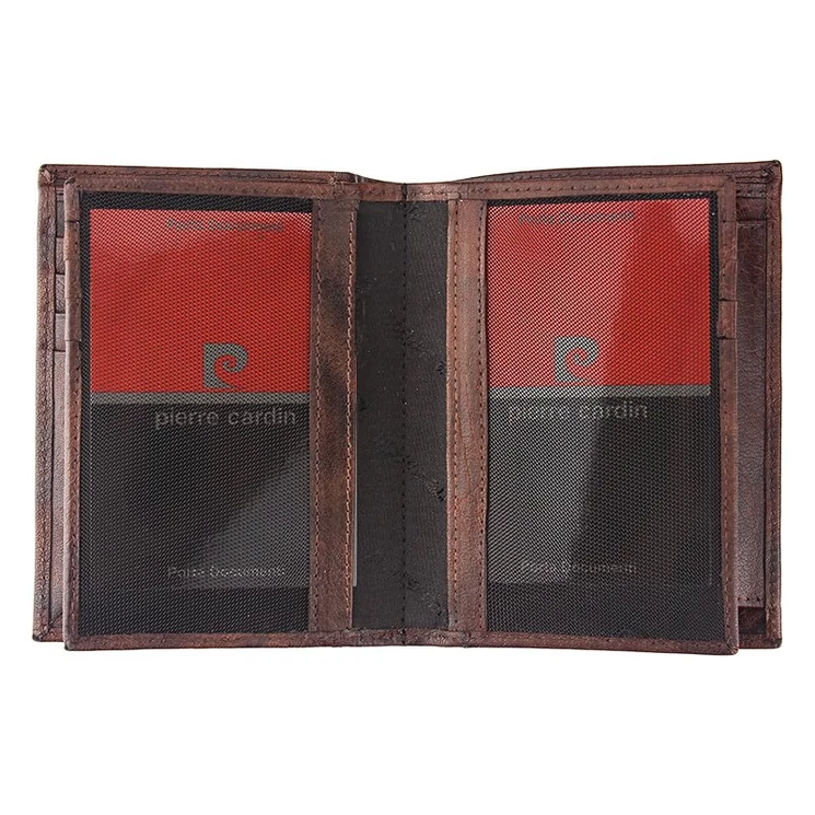 Pierre Cardin Valódi bőr Pénztárca RFID