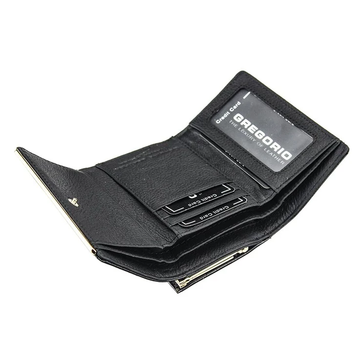 Gregorio Valódi lakkbőr Női Pénztárca piros színben