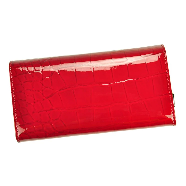 Piros  Valódi bőr Pénztárca