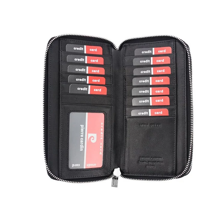 Pierre Cardin Valódi bőr Pénztárca