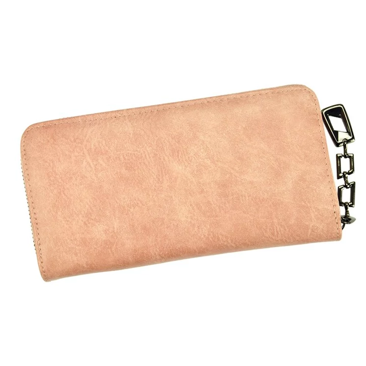 Virágmintás női Camel színű  Pénztárca