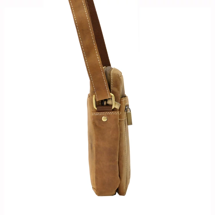 Wild Valódi Bőr Férfi Oldaltáska