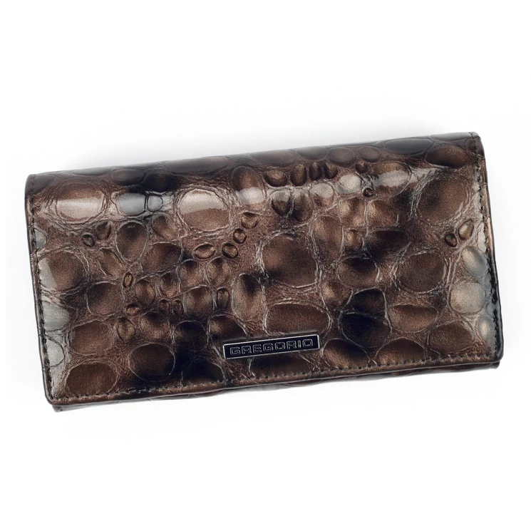 Gregorio Valódi bőr Pénztárca Piros színben