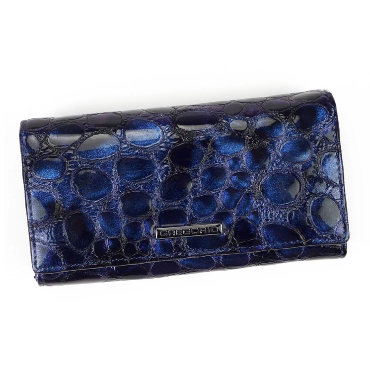 Gregorio Valódi bőr Pénztárca Piros színben