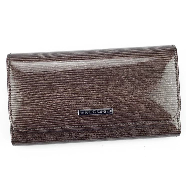 Piros lakk Valódi bőr Pénztárca