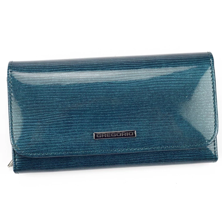 Piros lakk Valódi bőr Pénztárca