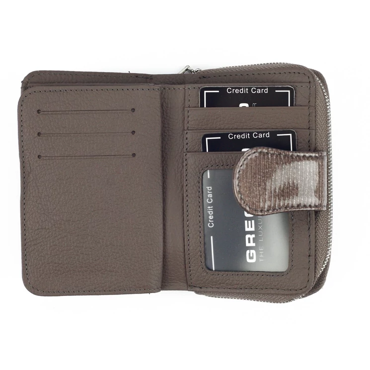 Lakk Valódi bőr Pénztárca