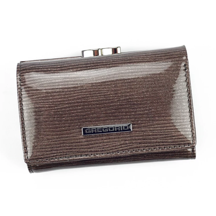 Piros Lakk Valódi bőr Pénztárca