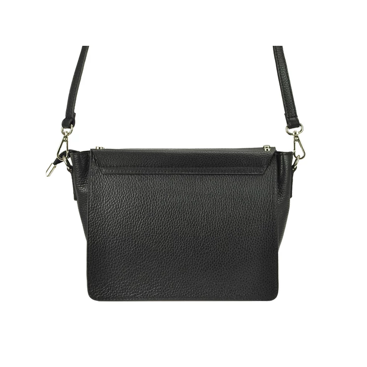 Patrizia Piu fekete Valódi bőr Valódi bőr női táska