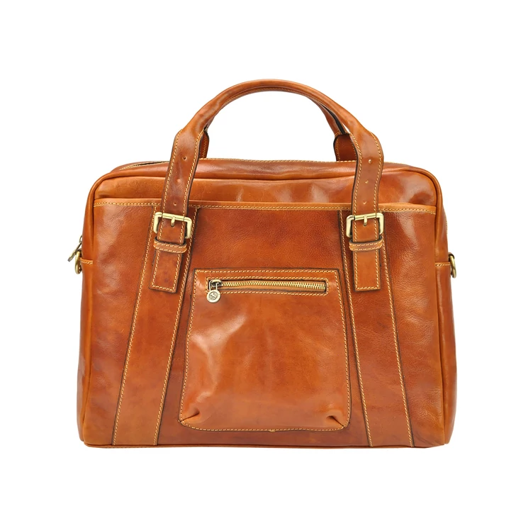 Gregorio Valódi bőr Aktatáska