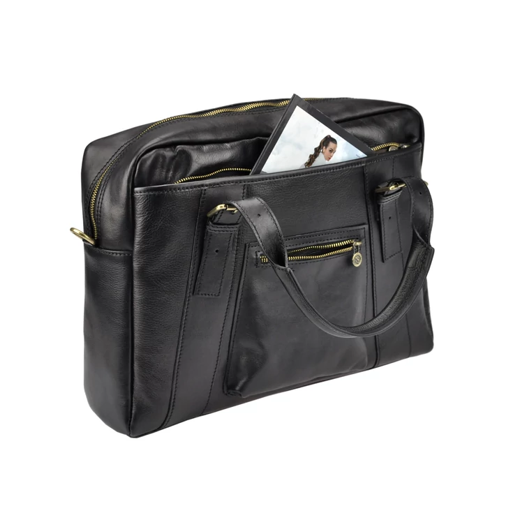 Gregorio Valódi bőr Aktatáska