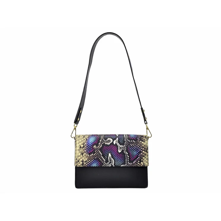 Patrizia Piu Világoskék Valódi bőr Valódi bőr női táska