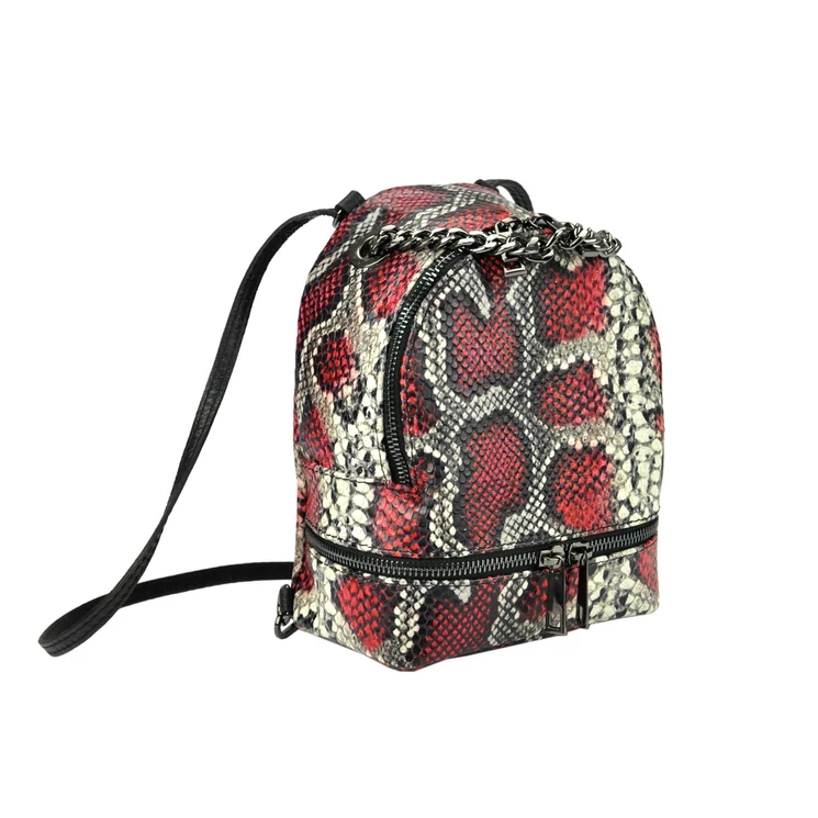 Patrizia Piu Világoszöld Valódi bőr Hátizsák