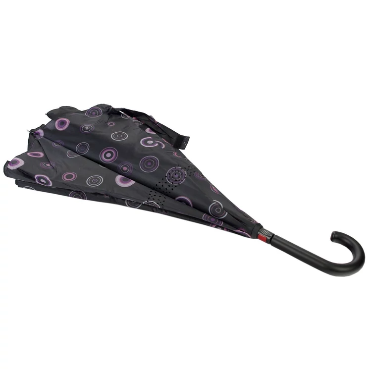 Lorenzo lila Műbőr + Valódi bőr Esernyő