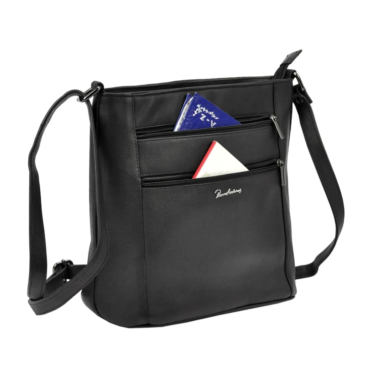 Trendi Valódi bőr Válltáska