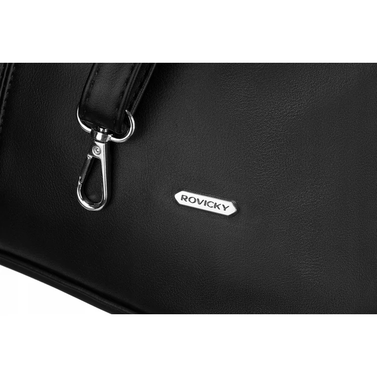 Rovicky Női Válltáska Fekete színben hosszúpánttal