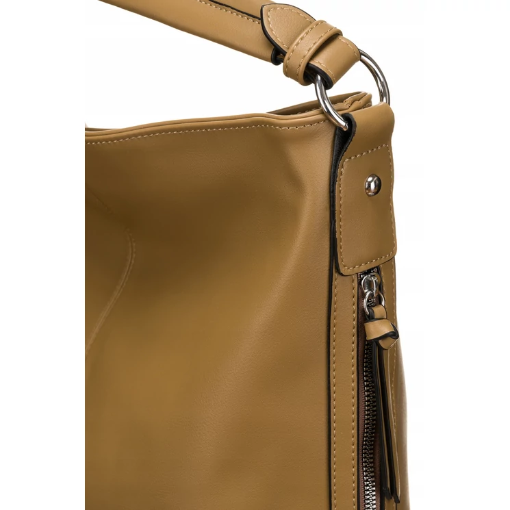 Rovicky Női Válltáska Bézs színben hosszúpánttal