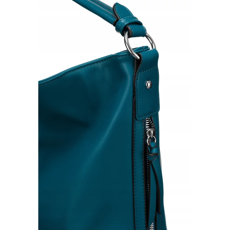 Rovicky Női Válltáska Türkiz színben hosszúpánttal