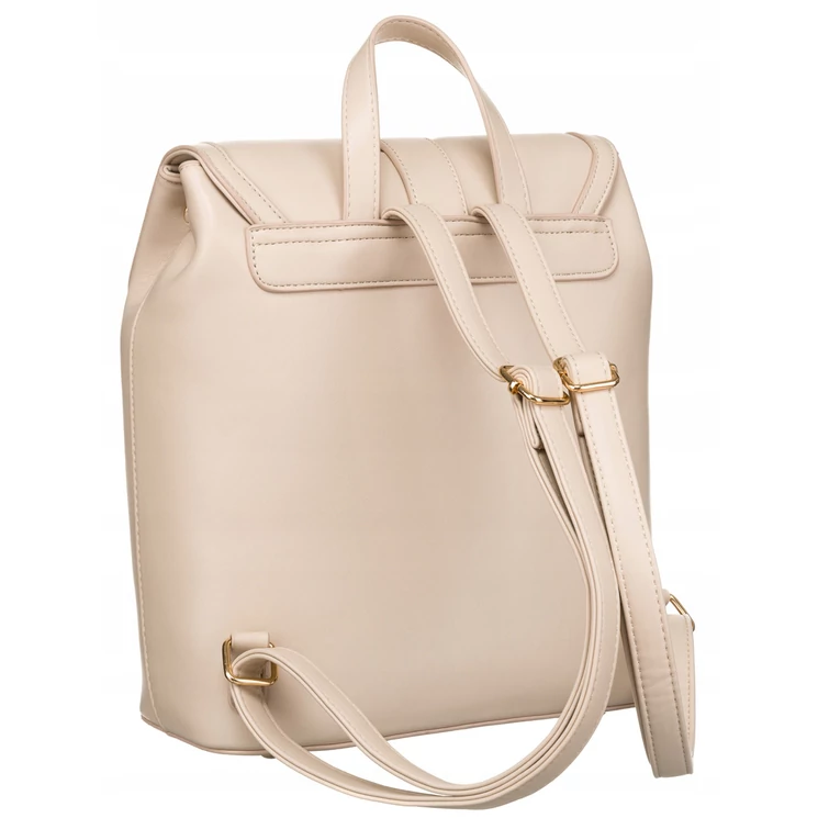 Stílusos női hátizsák Bézs színben
