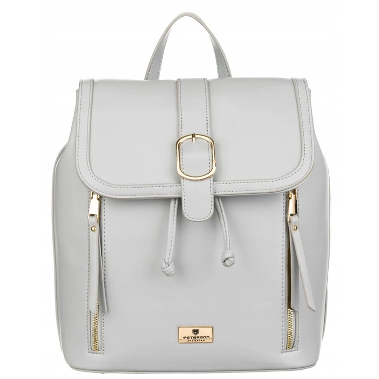 Stílusos női hátizsák Szürke színben