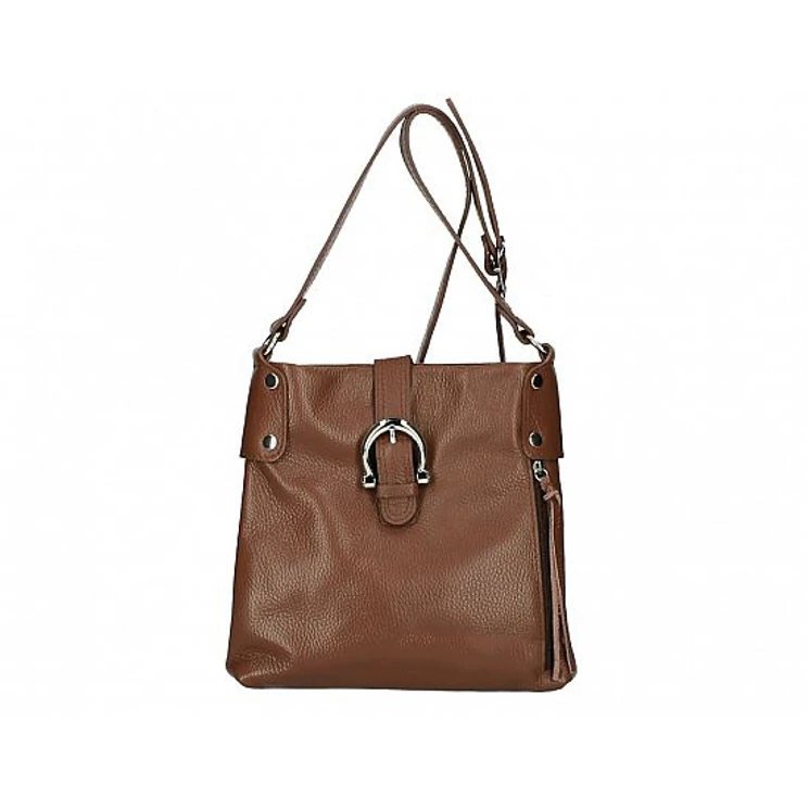 Valódi bőr női válltáska barna színben TR234 Brown