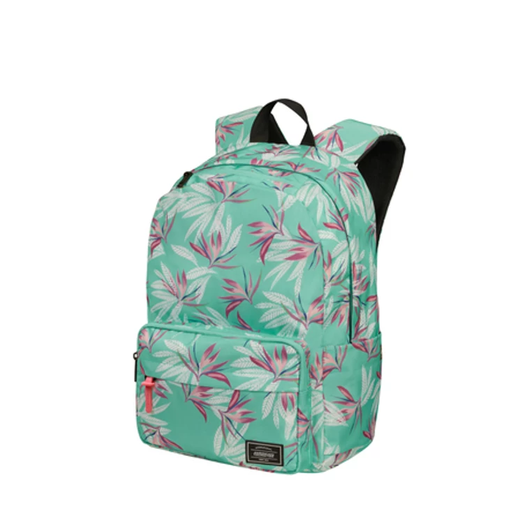 American Tourister URBAN GROOVE zöld alapon virágos Hátizsák 