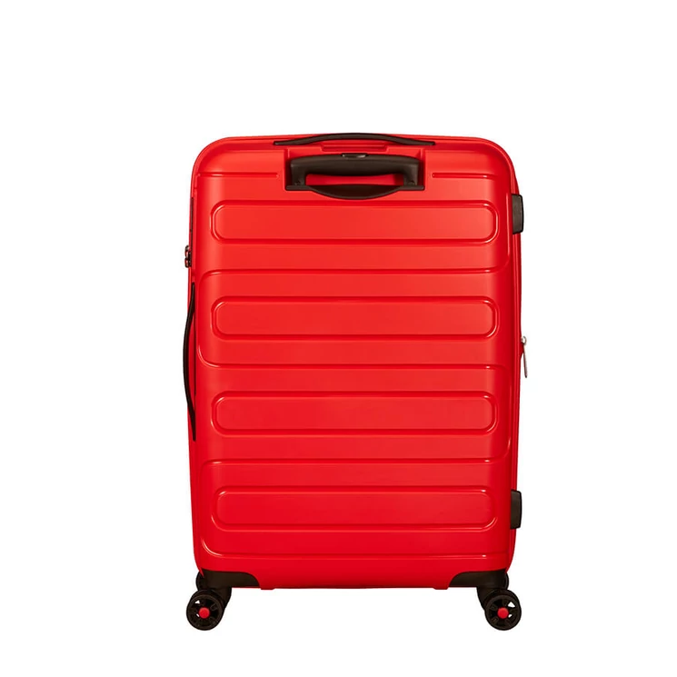 American Tourister Sunside Spinner bővíthető bőrönd 68 cm piros