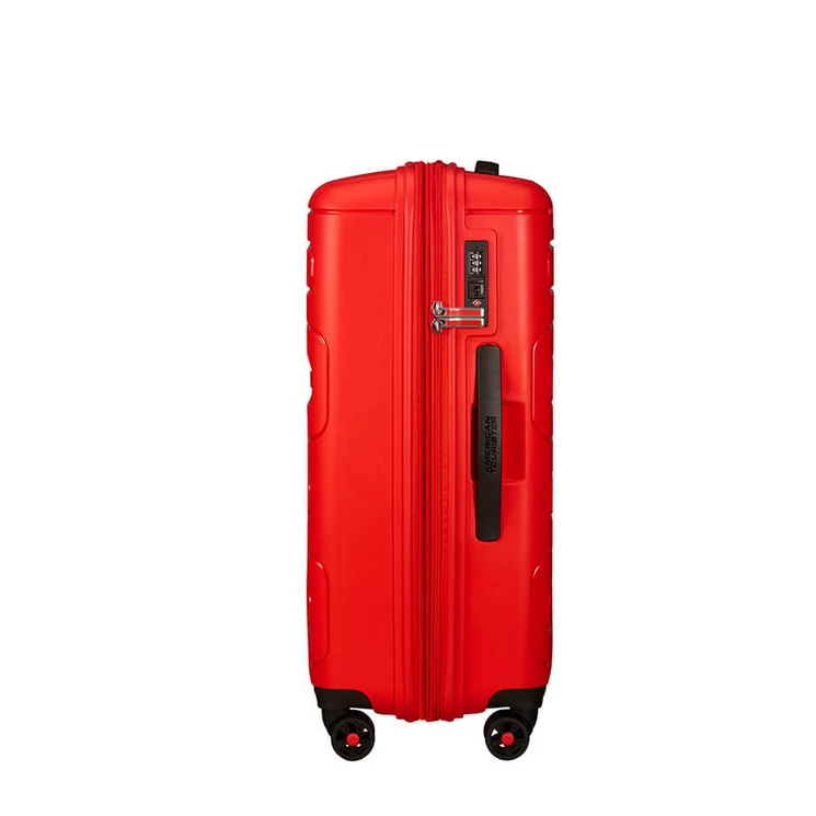 American Tourister Sunside Spinner bővíthető bőrönd 68 cm piros