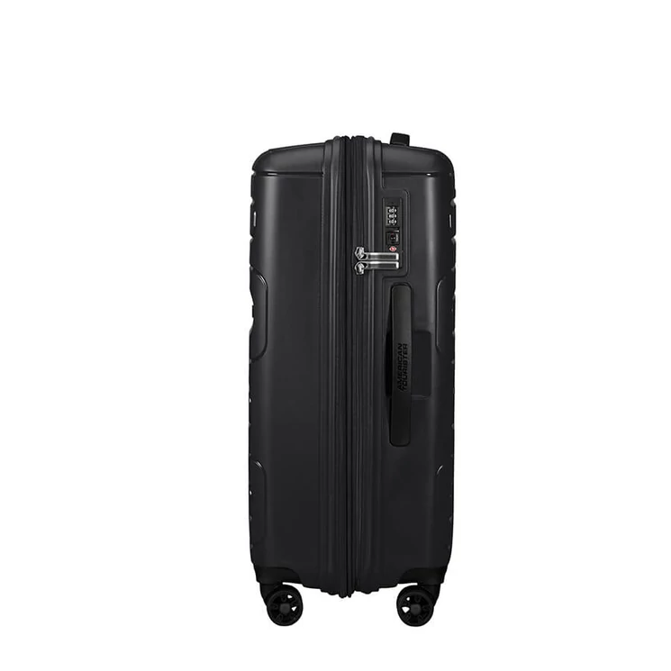 American Tourister Sunside Spinner bővíthető bőrönd 68 cm fekete