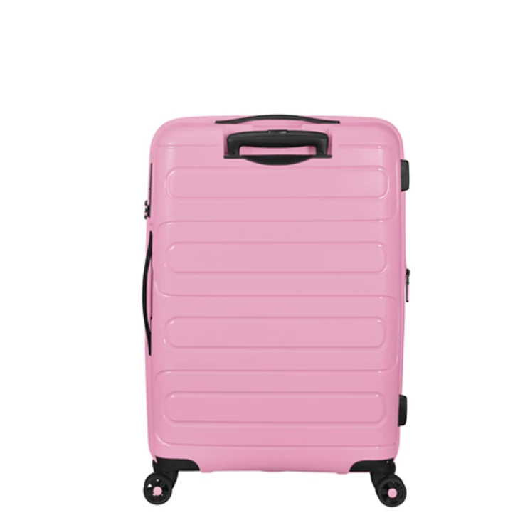 American Tourister Sunside Spinner bővíthető bőrönd 68 cm rózsaszín