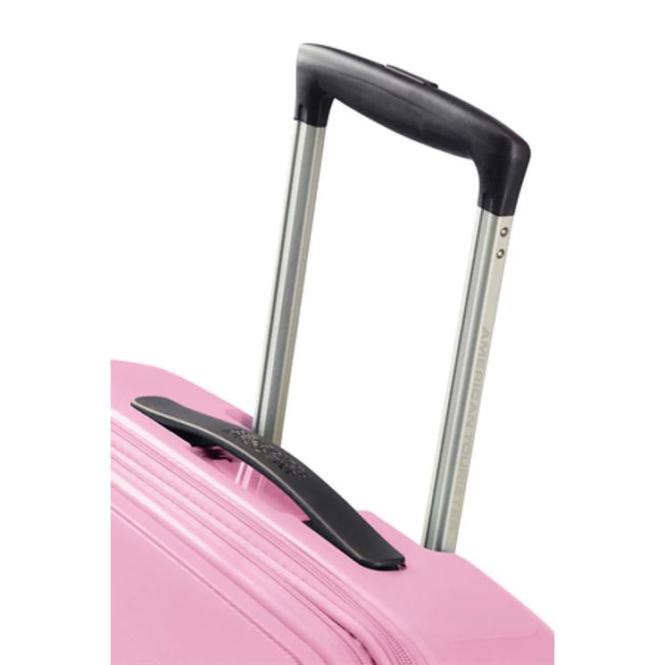 American Tourister Sunside Spinner bővíthető bőrönd 68 cm rózsaszín