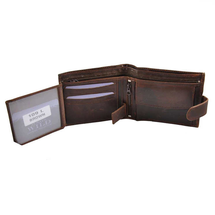 Always Wild férfi bőr pénztárca barna színben 1094 Brown