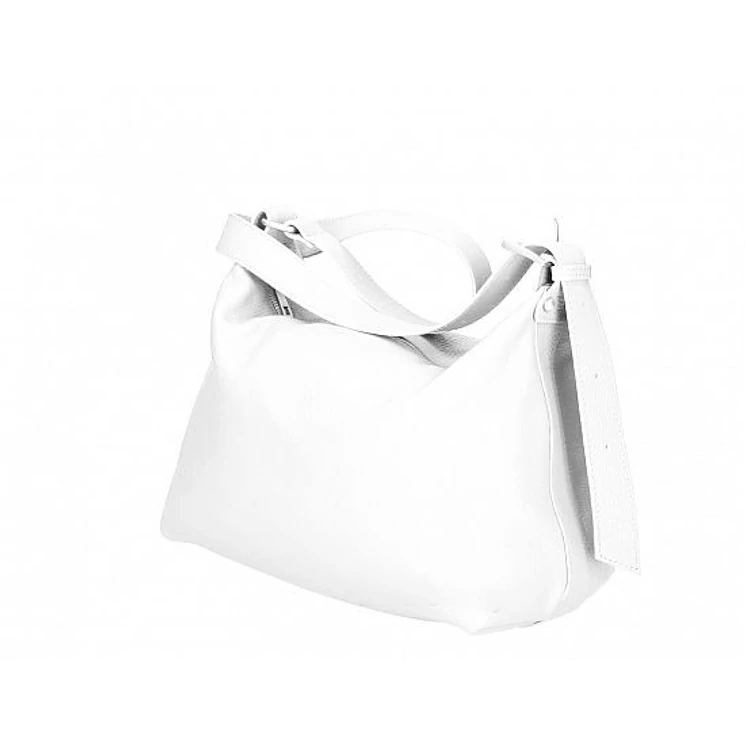 Valódi bőr női válltáska fehér színben TR224 White