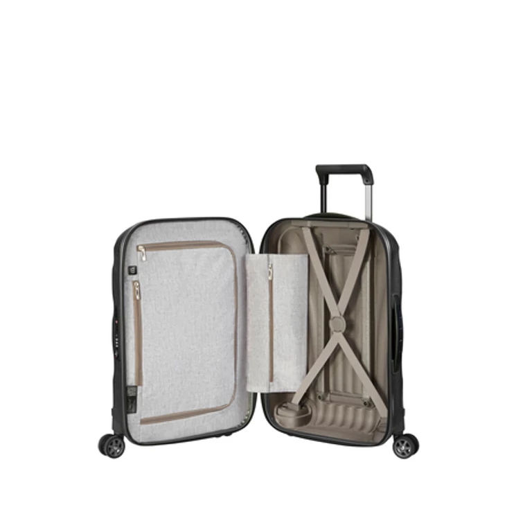 Samsonite C-Lite Spinner Kabinbőrönd 55 cm ajándék bőröndhuzattal