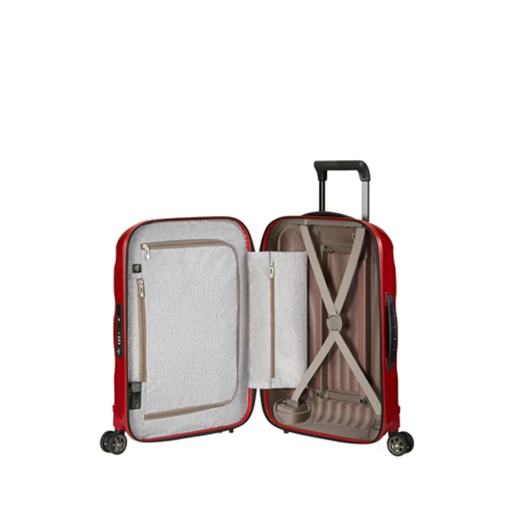 Samsonite C-Lite Spinner Kabinbőrönd 55 cm ajándék bőrönhuzattal