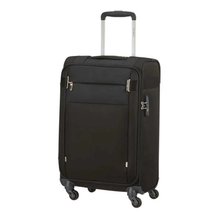 Samsonite Citybeat Spinner Kabinbőrönd 55cm Black 5 év garancia
