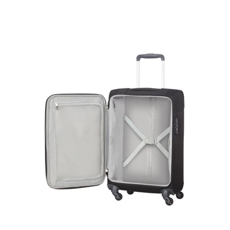 Samsonite Citybeat Spinner Kabinbőrönd 55cm Black 5 év garancia