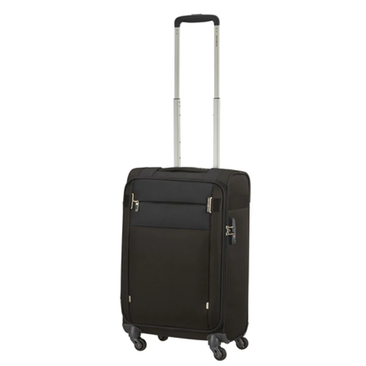 Samsonite Citybeat Spinner Kabinbőrönd 55cm Black 5 év garancia