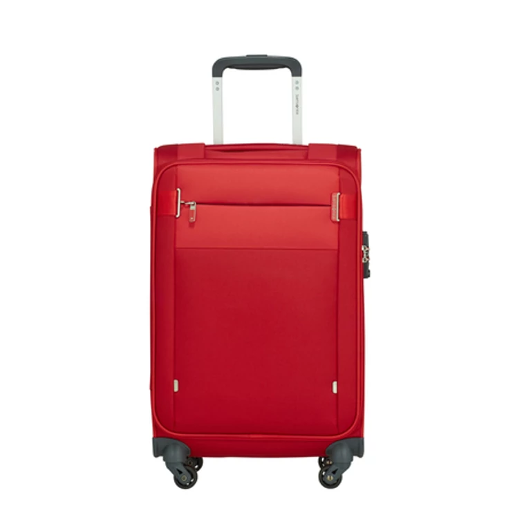 Samsonite Citybeat Spinner Kabinbőrönd 55cm Red 5 év garancia