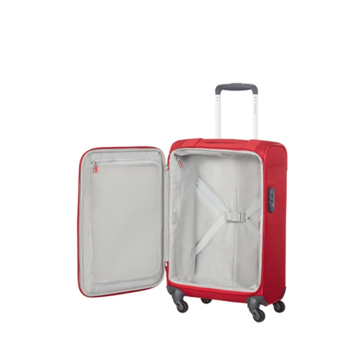 Samsonite Citybeat Spinner Kabinbőrönd 55cm Red 5 év garancia