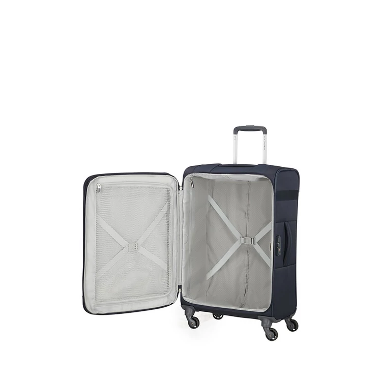 Samsonite Citybeat bővíthető spinner bőrönd közepes méret 66 cm