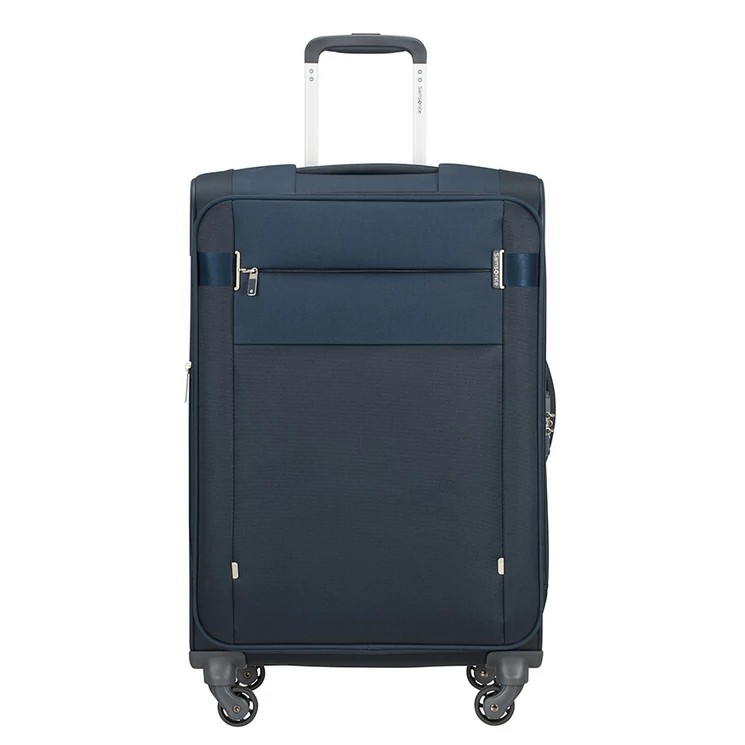 Samsonite Citybeat bővíthető spinner bőrönd közepes méret 66 cm