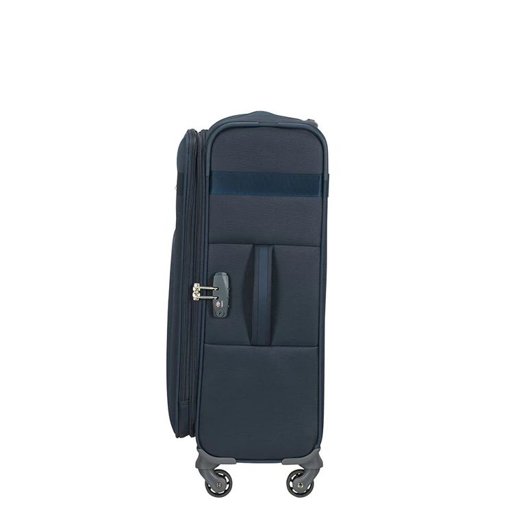 Samsonite Citybeat bővíthető spinner bőrönd közepes méret 66 cm