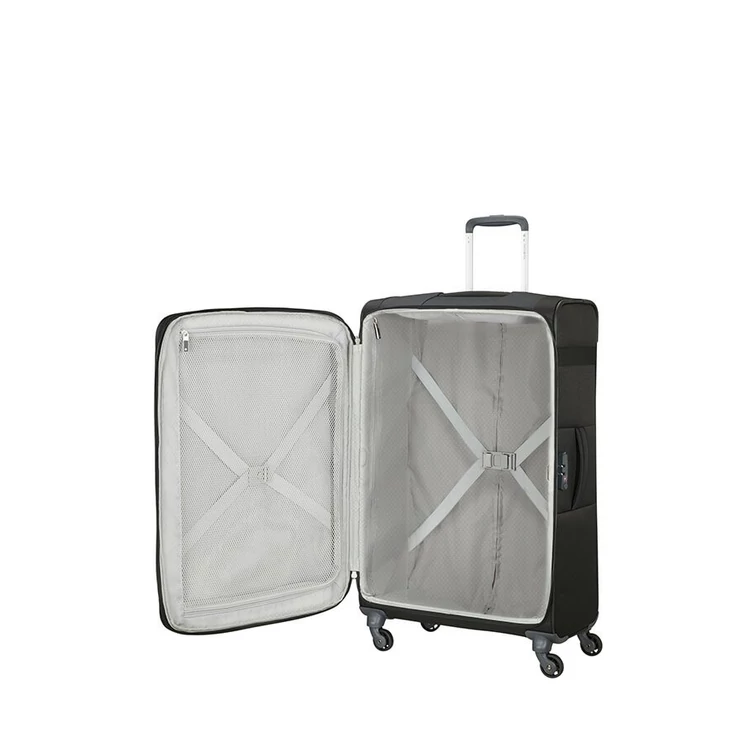 Samsonite Citybeat bővíthető spinner bőrönd nagy méret 78 cm