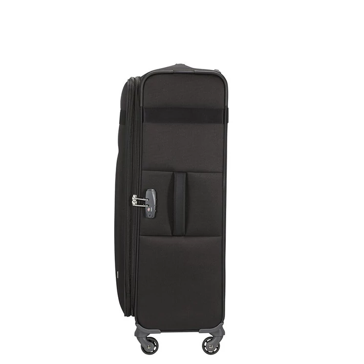 Samsonite Citybeat bővíthető spinner bőrönd nagy méret 78 cm